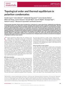 nmat5039-Topological order and thermal equilibrium in polariton condensates