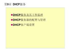 DHCP教程