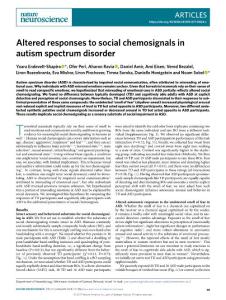 nn-2018-Altered responses to social chemosignals in autism spectrum disorder