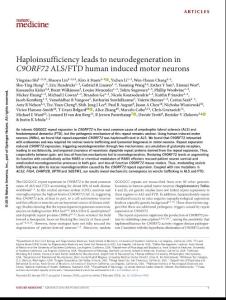 nm.4490-Haploinsufficiency leads to neurodegeneration in C9ORF72 ALS-FTD human induced motor neurons