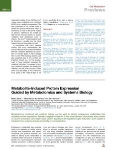 Metabolite-Induced-Protein-Expression-Guided-by-Metabolomic_2018_Cell-Metabo