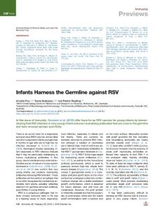 Infants-Harness-the-Germline-against-RSV_2018_Immunity