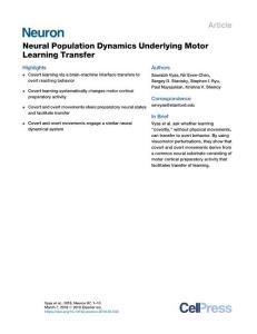 Neural-Population-Dynamics-Underlying-Motor-Learning-Transfer_2018_Neuron