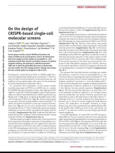 nmeth.4604-On the design of CRISPR-based single-cell molecular screens