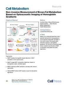 Non-invasive-Measurement-of-Brown-Fat-Metabolism-Based-on-Opto_2018_Cell-Met
