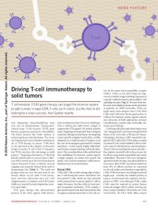 nbt.4090-Driving T-cell immunotherapy to solid tumors