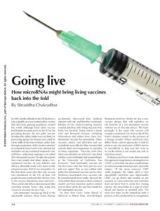 nm0318-248-Going live- How microRNAs might bring living vaccines back into the fold