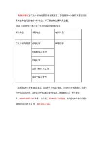 2018年河南專升本工業分析與檢驗可報本科專業