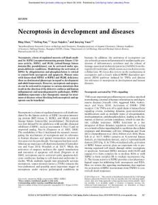 Genes Dev.-2018-Shan-327-40- Necroptosis in development and diseases