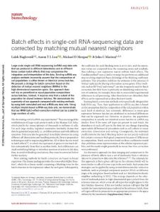 nbt.4091-Batch effects in single-cell RNA-sequencing data are corrected by matching mutual nearest neighbors