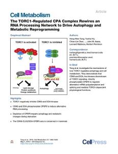 The-TORC1-Regulated-CPA-Complex-Rewires-an-RNA-Processing-Netw_2018_Cell-Met