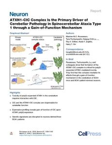 ATXN1-CIC-Complex-Is-the-Primary-Driver-of-Cerebellar-Pathology-in-_2018_Neu