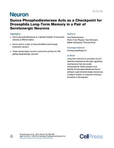 Dunce-Phosphodiesterase-Acts-as-a-Checkpoint-for-Drosophila-Long-Te_2018_Neu