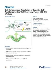 Cell-Autonomous-Regulation-of-Dendrite-Self-Avoidance-by-the-Wnt-S_2018_Neur