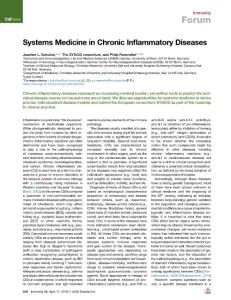 Systems-Medicine-in-Chronic-Inflammatory-Diseases_2018_Immunity