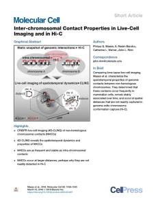 Inter-chromosomal-Contact-Properties-in-Live-Cell-Imaging-a_2018_Molecular-C