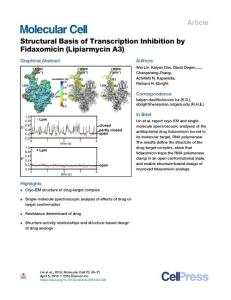Structural-Basis-of-Transcription-Inhibition-by-Fidaxomicin-_2018_Molecular-
