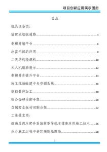 項目創新應用展示圖冊