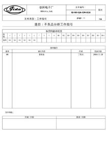 不良品分析工作指引