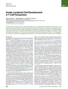 Innate-Lymphoid-Cell-Development--A-T-Cell-Perspective_2018_Immunity