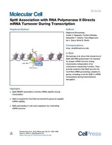 Spt6-Association-with-RNA-Polymerase-II-Directs-mRNA-Turnove_2018_Molecular-