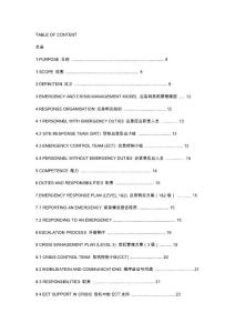 應急程序模板111