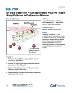 ER-Lipid-Defects-in-Neuropeptidergic-Neurons-Impair-Sleep-Patterns_2018_Neur