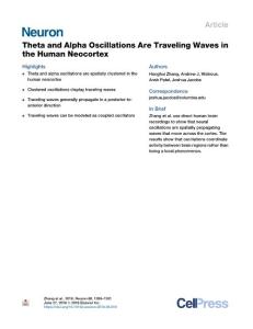 Theta-and-Alpha-Oscillations-Are-Traveling-Waves-in-the-Human-Neo_2018_Neuro