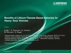 55-Eileen Wu  Benefits of Lithium-Titanate Based Batteries for Heavy- Duty Vehicles