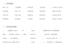 鲁教版二年级下册《经典和阅读》-经典诗词