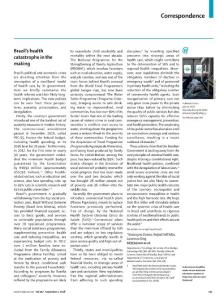 Brazil-s-health-catastrophe-in-the-making_2018_The-Lancet