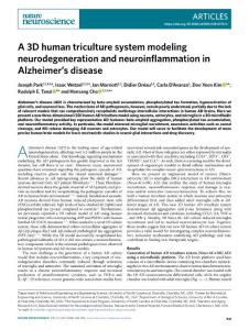 nn.2018-A 3D human triculture system modeling neurodegeneration and neuroinflammation in Alzheimer’s disease