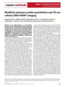 nmeth.2018-Modified aptamers enable quantitative sub-10-nm cellular DNA-PAINT imaging
