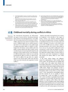 Childhood-mortality-during-conflicts-in-Africa_2018_The-Lancet