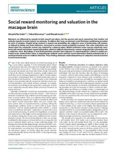 nn.2018-Social reward monitoring and valuation in the macaque brain
