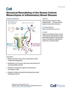 Structural-Remodeling-of-the-Human-Colonic-Mesenchyme-in-Inflammato_2018_Cel