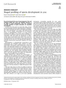 cr.2018-Staged profiling of sperm development in sync