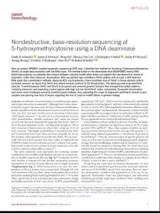 nbt.4204-Nondestructive, base-resolution sequencing of 5-hydroxymethylcytosine using a DNA deaminase