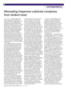nsmb.2018-Misreading chaperone–substrate complexes from random noise