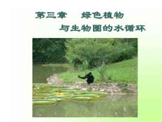 绿色植物的生活需要水 - 广东省基础教育网