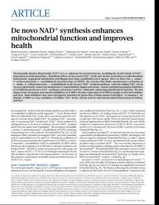 nature.2018-De novo NAD+ synthesis enhances mitochondrial function and improves health