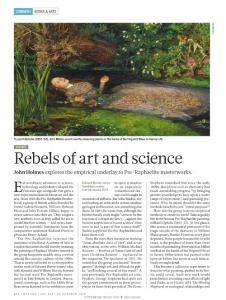 nature.2018-Rebels of art and science- the empirical drive of the Pre-Raphaelites