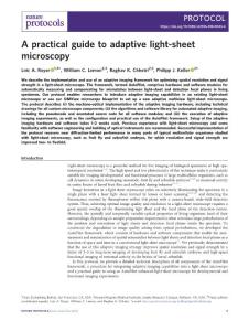 nprot.2018-A practical guide to adaptive light-sheet microscopy
