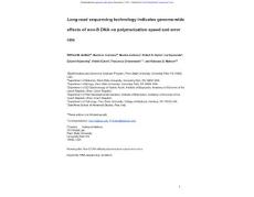 Genome Res.-2018-Guiblet-Long-read sequencing technology indicates genome-wide effects of non-B DNA on polymerization speed and error rate