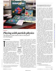 Science-2018-Playing with particle physics