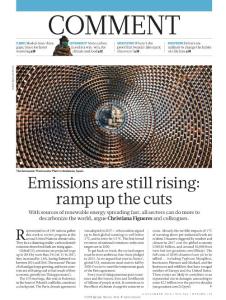 nature.2018-Emissions are still rising- ramp up the cuts