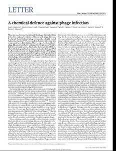 nature.2018-A chemical defence against phage infection