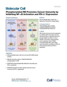 Phosphorylated-RB-Promotes-Cancer-Immunity-by-Inhibiting-NF--_2018_Molecular