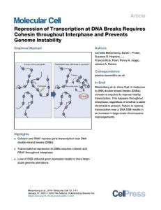 Repression-of-Transcription-at-DNA-Breaks-Requires-Cohesin-thro_2018_Molecul