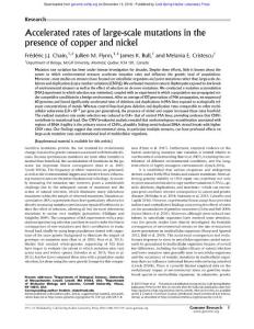 Genome Res.-2018-Chain-Accelerated rates of large-scale mutations in the presence of copper and nickel